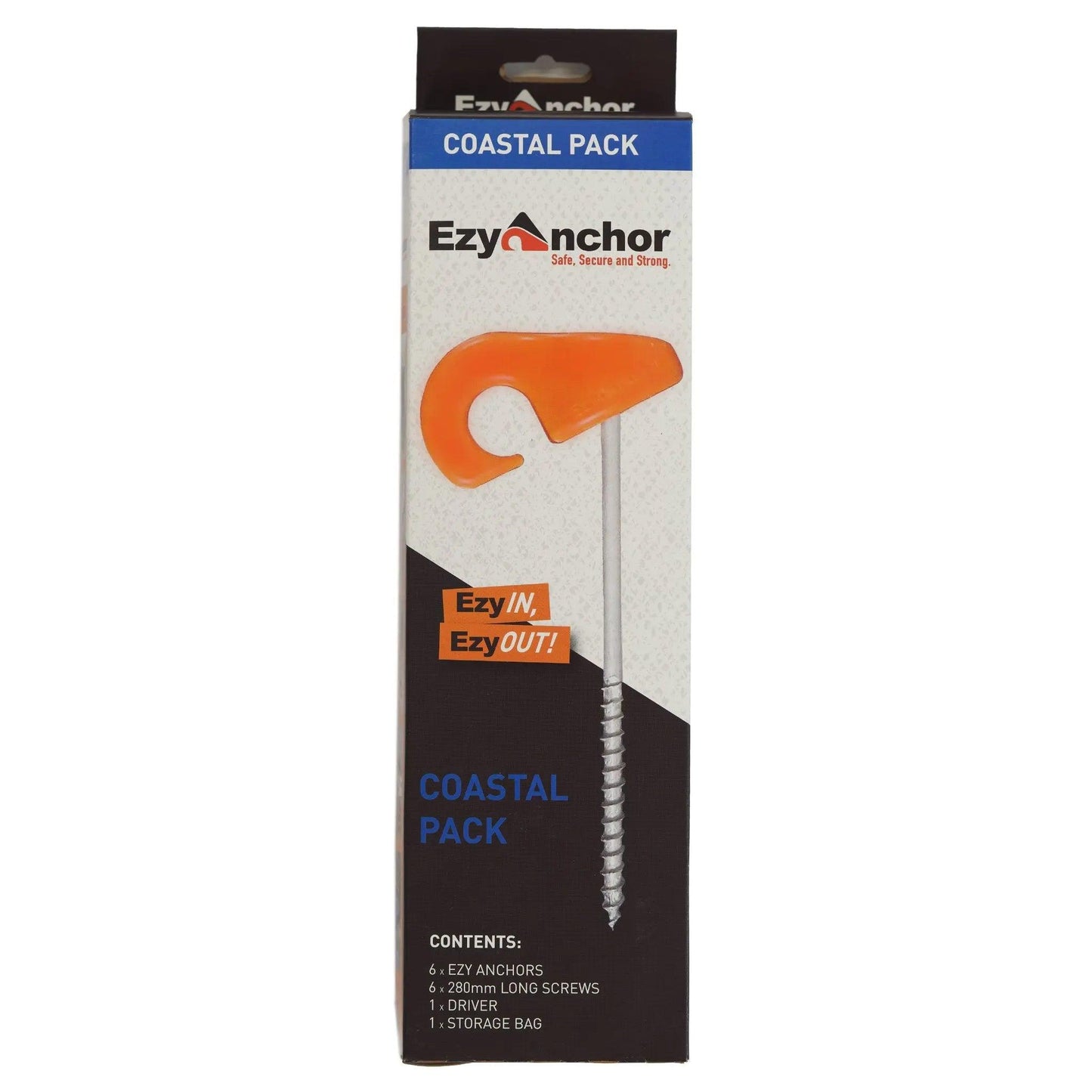 Ezy Anchor Starter Pack with Coastal Screws - Everything Caravans