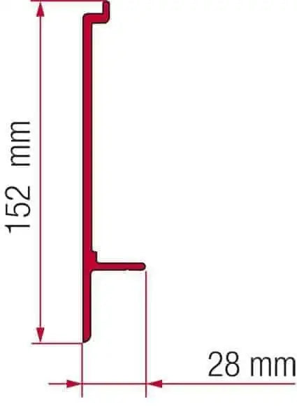 Fiamma Awn "T" Brackets for F45 Awn - Everything Caravans