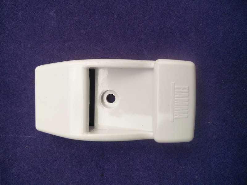 Fiamma White Leg Wall Bracket Kit for F45 Awn. 98655-176 - Everything Caravans