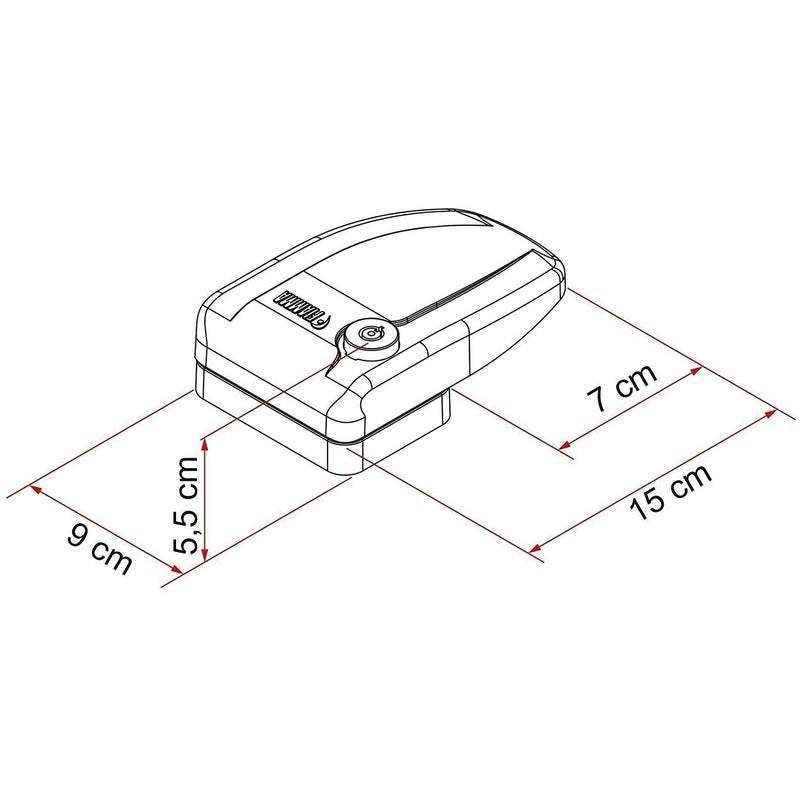 Fiamma Security Door Lock - Everything Caravans