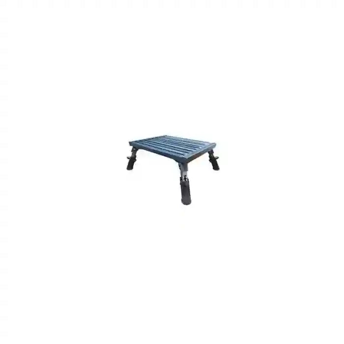 Folding Step with Height Adjustable Legs - 300Kgs - Everything Caravans