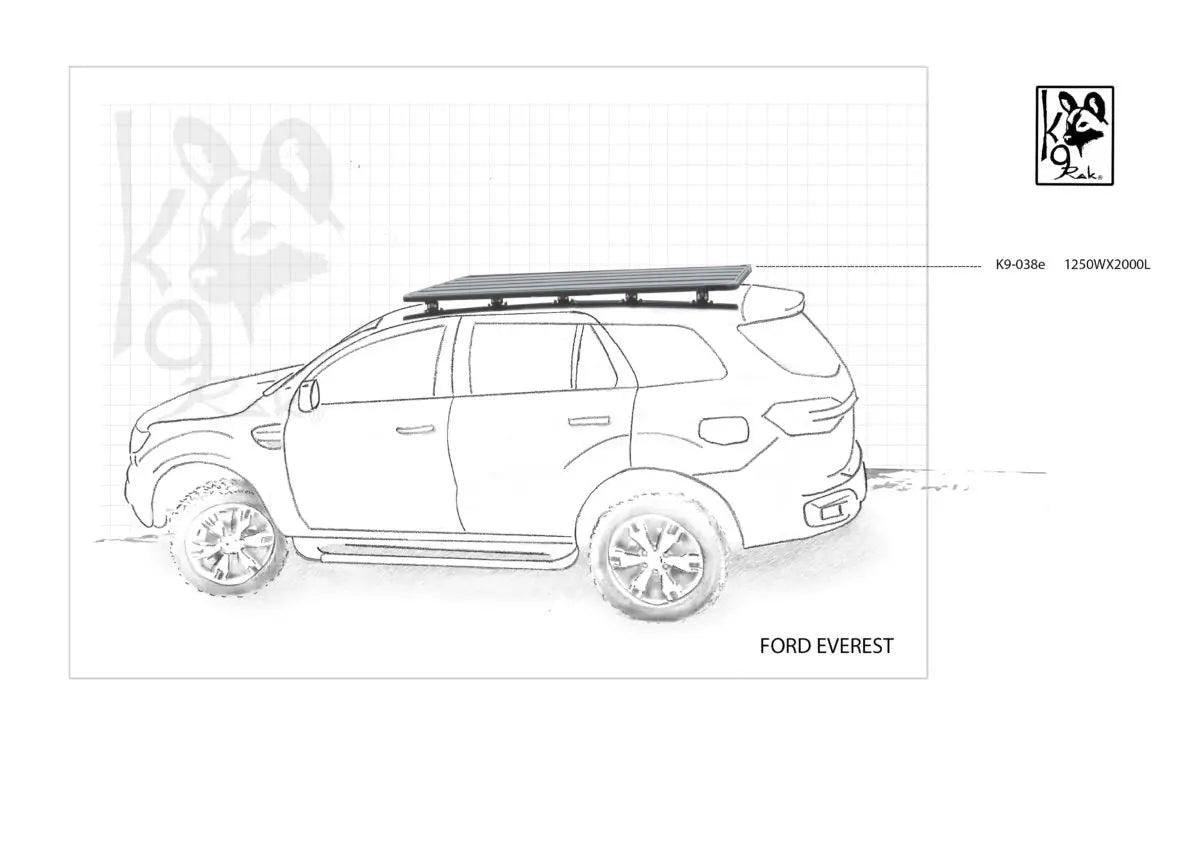 Everest K9 Roof Racks Expedition Quality Roof Racks - Everything Caravans