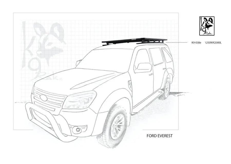 Everest K9 Roof Racks Expedition Quality Roof Racks - Everything Caravans