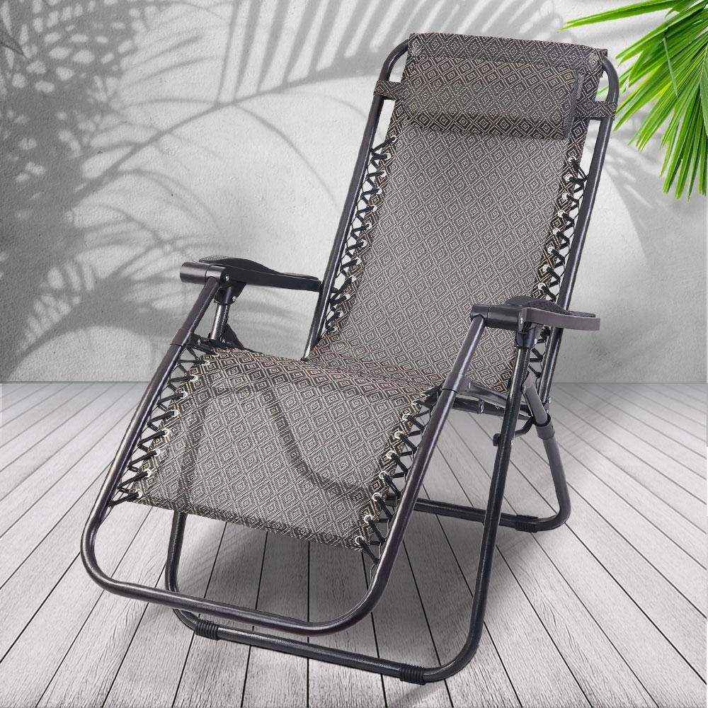 Zero Gravity Recliner Chairs Beige - Everything Caravans