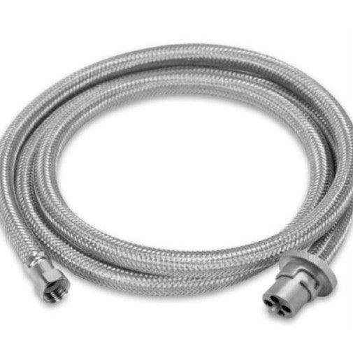 Gas Bayonet Braided Hose 1.2M x 3-8 Suits Caravan BBQ Weber Q Series - Everything Caravans