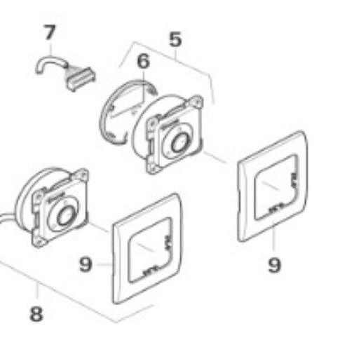 Gas Control Panel Grey - Suit Truma Boiler - Everything Caravans
