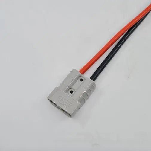 Anderson Plug with Cable to Connect to Battery with 8mm Eyelets. - Everything Caravans