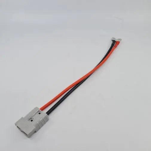 Anderson Plug with Cable to Connect to Battery with 8mm Eyelets. - Everything Caravans