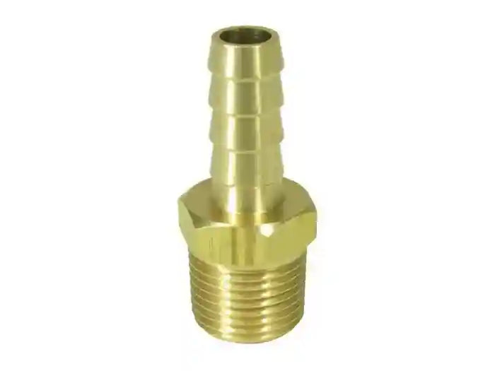 Hose Tail Brass 6mm x 1/4 NPT for Marine Tank for Diesel Heaters - Everything Caravans