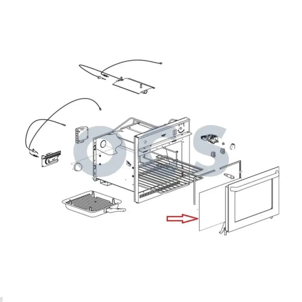 inner Glass Door Mk3 Caprice Triplex Was Smg1090 - Everything Caravans