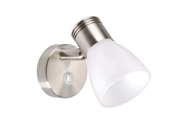 interior Lamp with Dimming and Switch 6000K - Nickle - Everything Caravans