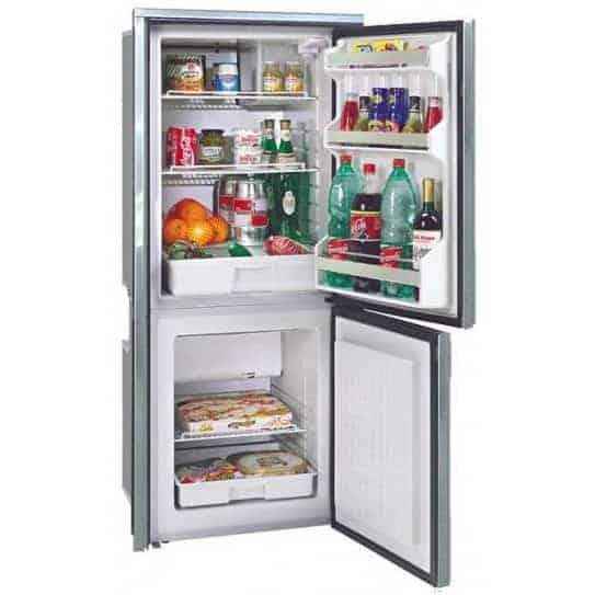 Isotherm CR195 Cruise inox 195 Litre Stainless Steel Compressor Refrigerator - Black Only - Everything Caravans