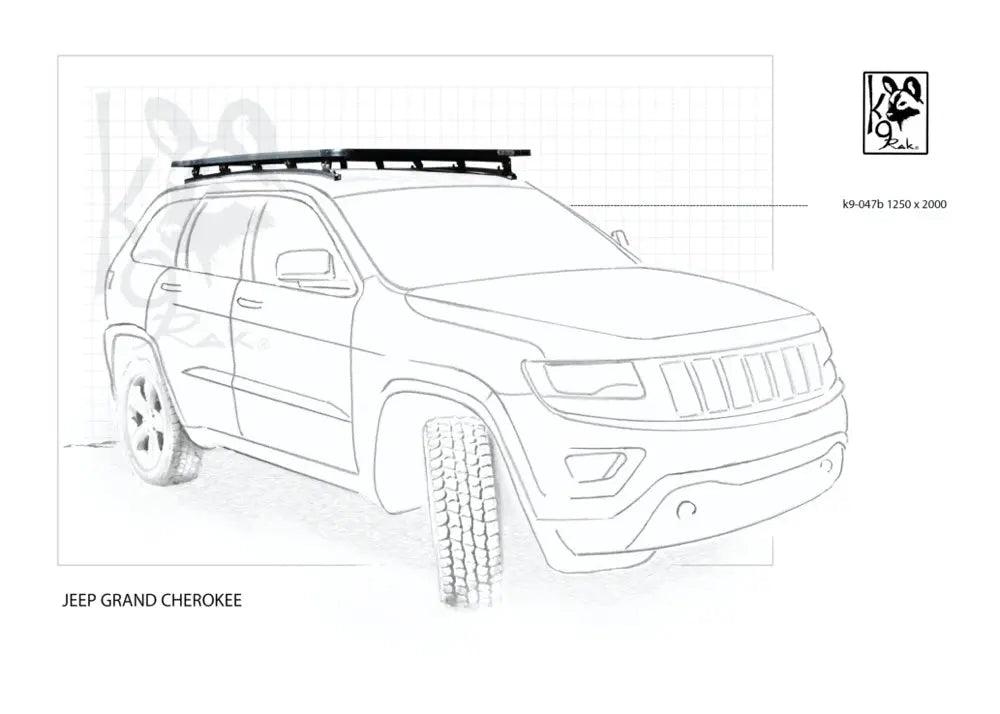Grand Cherokee K9 Roof Racks Expedition Quality - Black Friday Sale - Everything Caravans