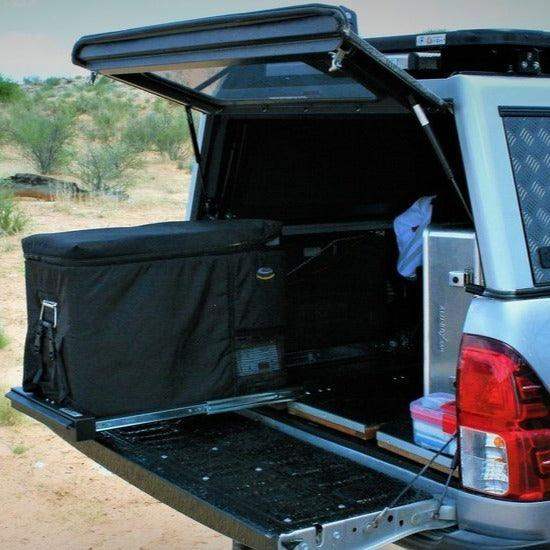 Eezi-Awn Fridge Slide Robust Fridge Slide for 50 Litres and Smaller - Black Friday Sale - Everything Caravans