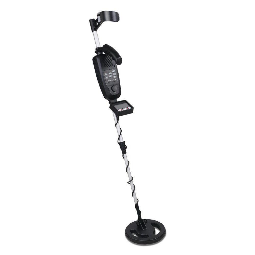 LCD Screen Metal Detector with Headphones - Black - Everything Caravans