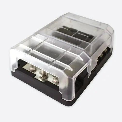 Led Fuse Box 6 Gang with Negative Bus - Everything Caravans
