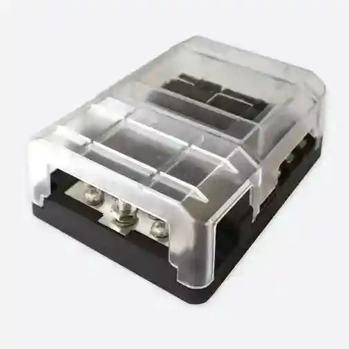 Led Fuse Box 6 Gang with Negative Bus - Everything Caravans