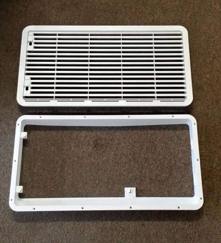 LS300 Vent for 3 Way Fridge Dometic Caravan Fridge - One Vent and Frame Only - Everything Caravans