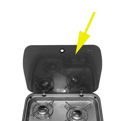 Lid Glass 3 to Suit 3 Burner Cramer and Dometic Ek2000 - Everything Caravans