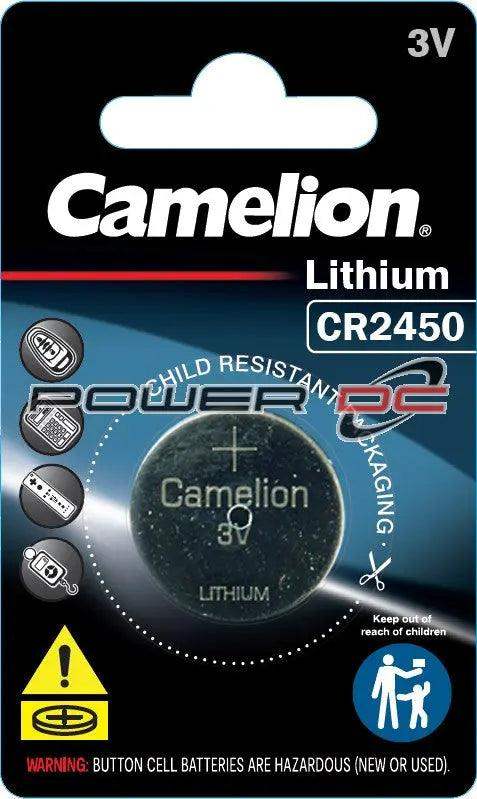 Lithium 2450 Button Cell Battery 1 Pack - Everything Caravans