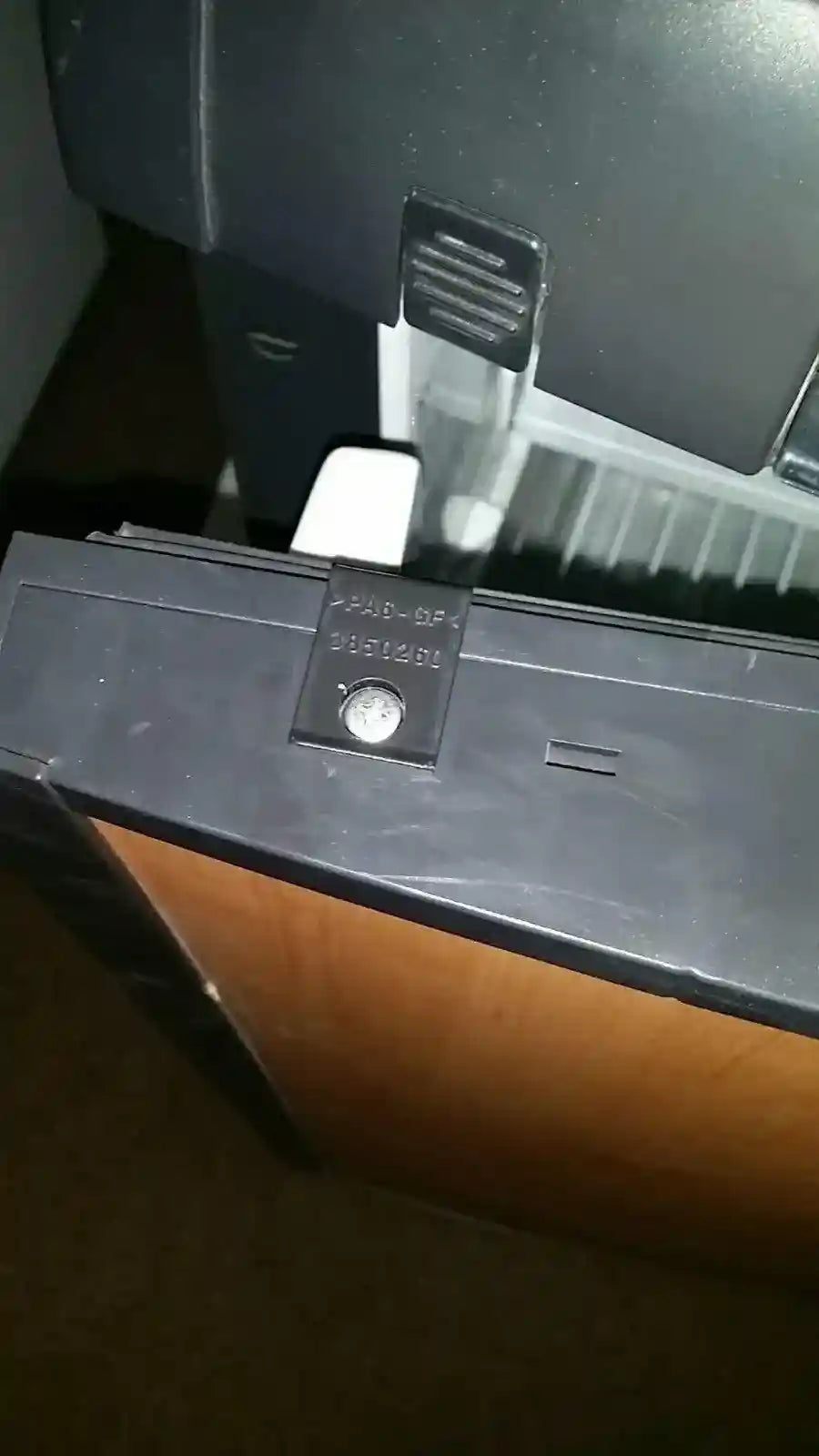 Lock Plate Black 3 Way RM2350 RM2355 Dometic Caravan Fridge - Everything Caravans