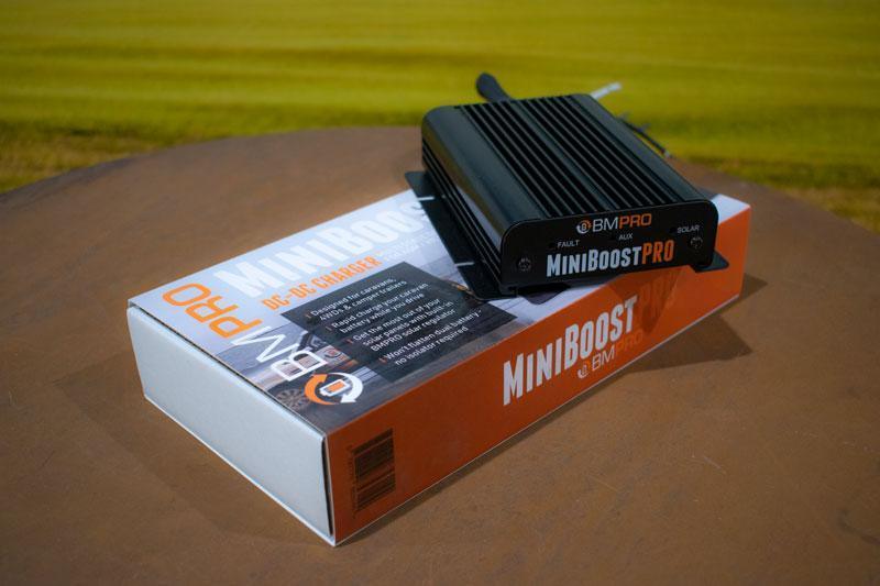 BMPRO Miniboostpro 30A DcDc 12volt Charger with Solar input - Everything Caravans