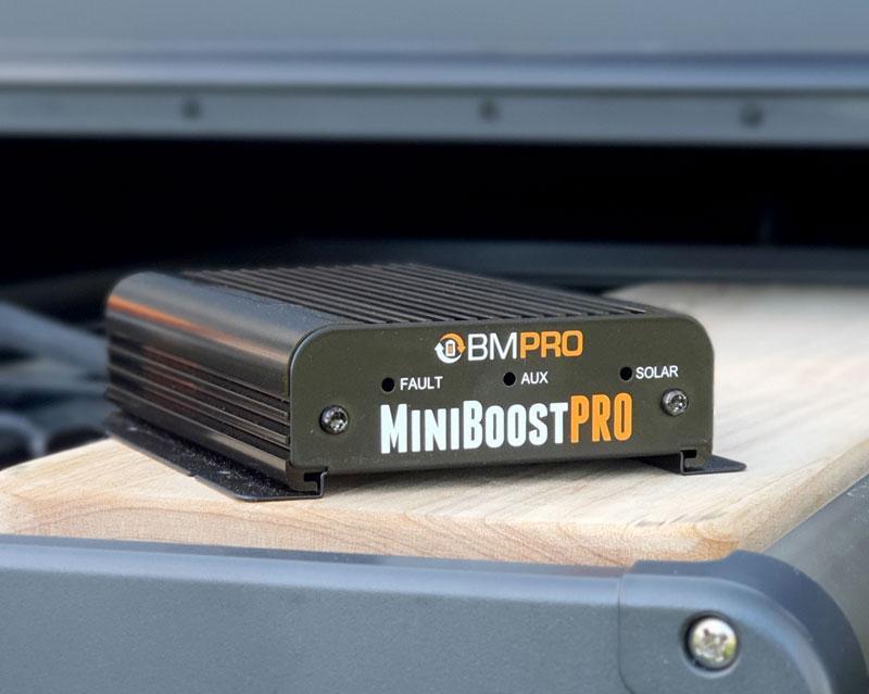 BMPRO Miniboostpro 30A DcDc 12volt Charger with Solar input - Everything Caravans