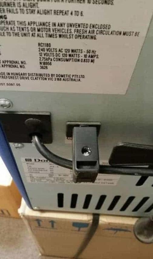 Male 12volt Plug for 3 Way F400 RC1180 last one then - no longer available - Everything Caravans