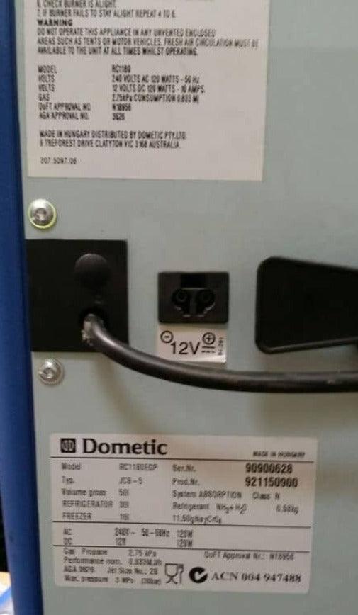 Male 12volt Plug for 3 Way F400 RC1180 last one then - no longer available - Everything Caravans