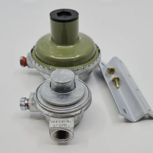 Marshall Dual Stage Caravan Gas Regulator Twin 2 Suit Jayco and Many Other Brands. 290Mj. - Everything Caravans