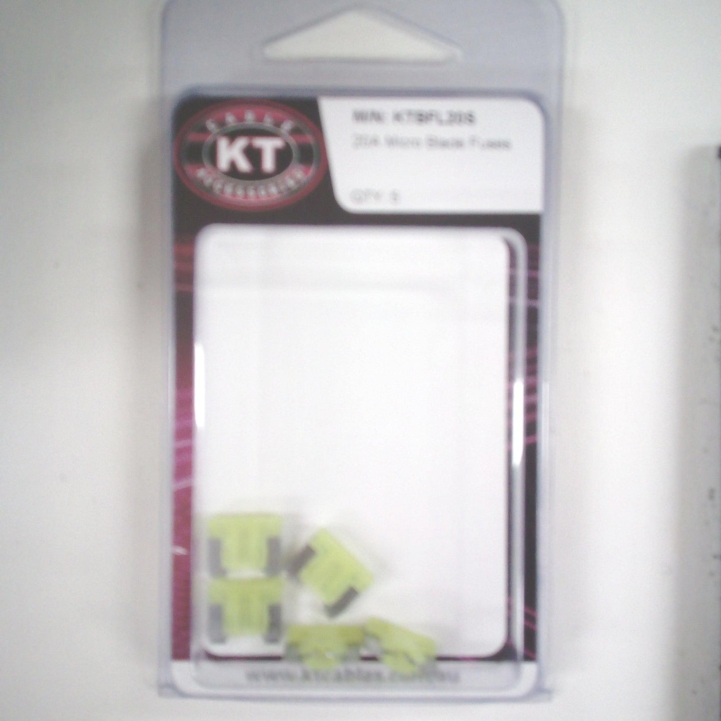 Micro Blade Fuse 20 amp - Pack of 5 - Everything Caravans