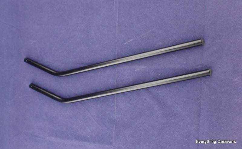 Milenco Aero and Grand Aero Extra Wide Mirror Arms - Arms Only - Everything Caravans