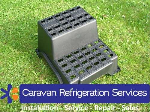 Milenco Double Plastic Step Super Large and Safe Caravan Step - Everything Caravans