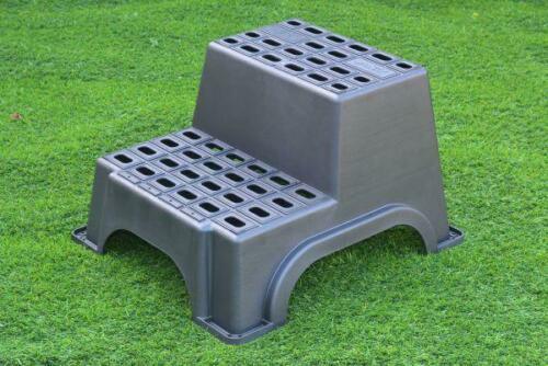 Milenco Double Plastic Step Super Large and Safe Caravan Step - Everything Caravans