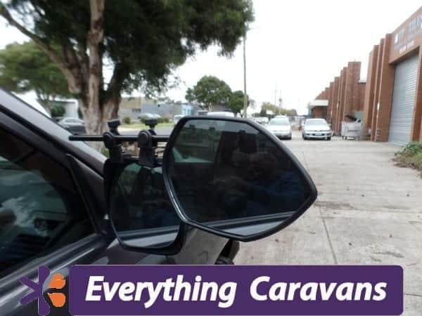 Milenco Falcon Mirror Twin Pack Aero - Everything Caravans