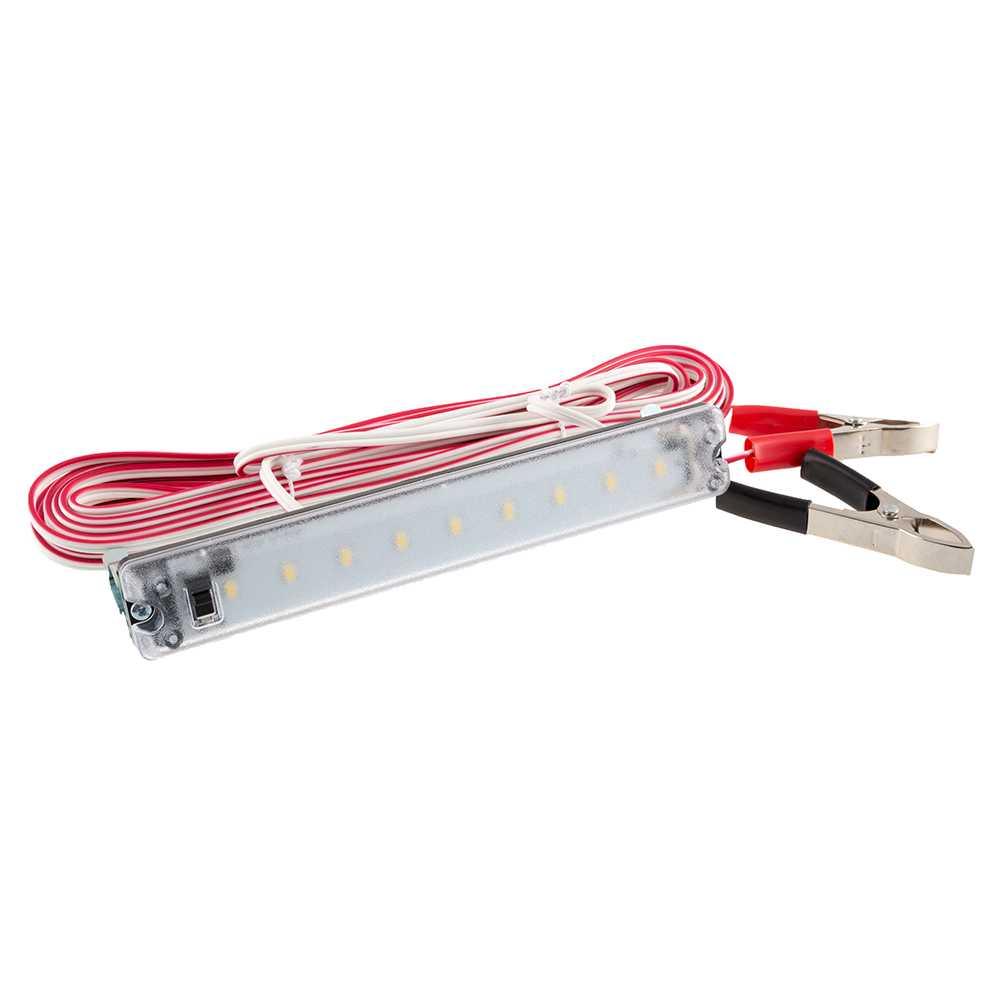 National Luna 9 Led Clip on Light with Battery Clamps - Everything Caravans