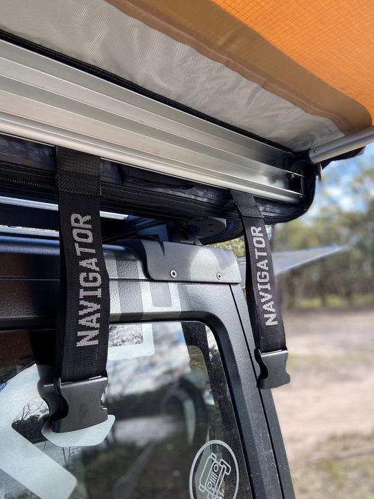 Navigator Gear Awning Adapter Straps - for Securing Buddy Bags - Everything Caravans