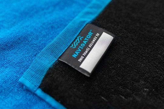 Navigator Gear Beach towel - 765Gsm - Blue - Everything Caravans