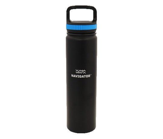 Navigator Gear Double Wall Flask - Stainless Steel Black - Everything Caravans
