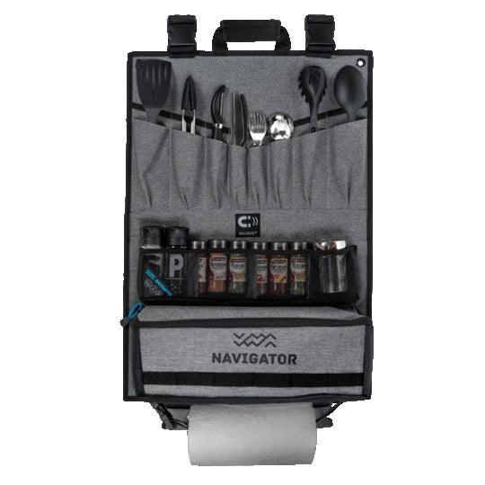 Navigator Gear Kitchen Buddy and Straps - Kitchen Utensil Storage Tidy - Everything Caravans