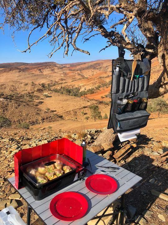 Navigator Gear Kitchen Buddy and Straps - Kitchen Utensil Storage Tidy - Everything Caravans