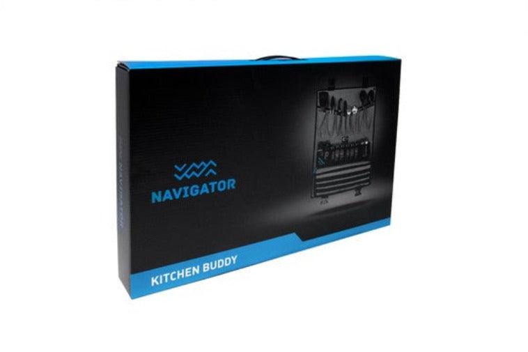 Navigator Gear Kitchen Buddy and Straps - Kitchen Utensil Storage Tidy - Everything Caravans