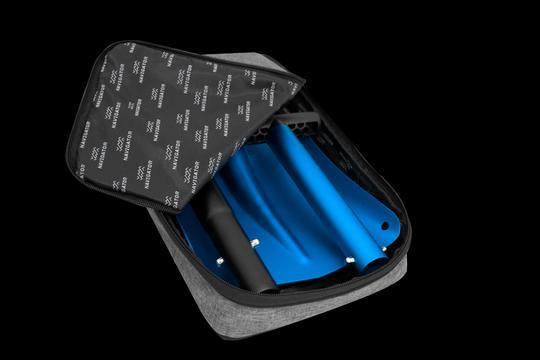 Navigator Gear Shovel Buddy Alloy - Blue - Everything Caravans