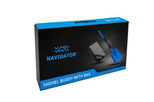 Navigator Gear Shovel Buddy Alloy - Blue - Everything Caravans
