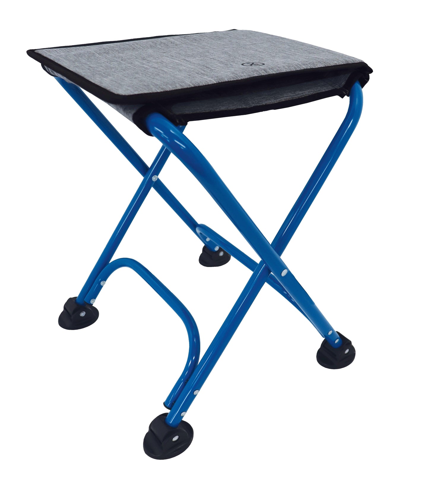 Navigator Gear the Nowhere Flip Stool Blue Grey 125Kg - Everything Caravans