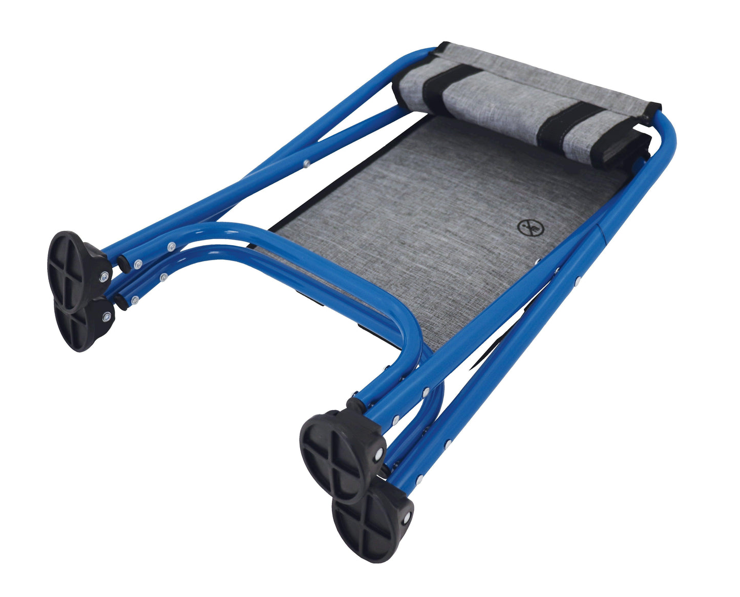 Navigator Gear the Nowhere Flip Stool Blue Grey 125Kg - Everything Caravans