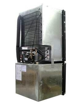 Nova Kool RFU6209 DC 151 Litre Upright Fridge Freezer - Everything Caravans