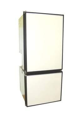 Nova Kool RFU6209 DC 151 Litre Upright Fridge Freezer - Everything Caravans