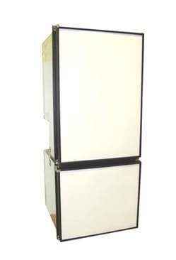 Nova Kool RFU6209 DC 151 Litre Upright Fridge Freezer - Everything Caravans