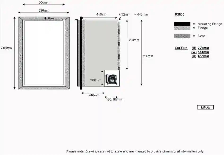 Novakool R3800Dc - 100 Litre 12volt Compressor Fridge Freezer - Everything Caravans